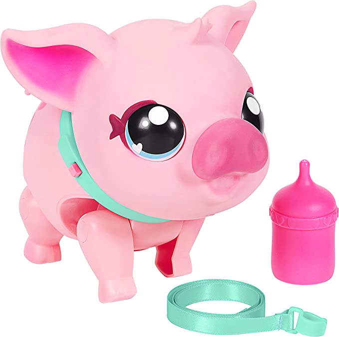 Muñeo LITTLE LIVE PETS Cerdito Interactivo (Edad Mínima: 4 Años - 17.3 x 14.96 x 15.49 cm)