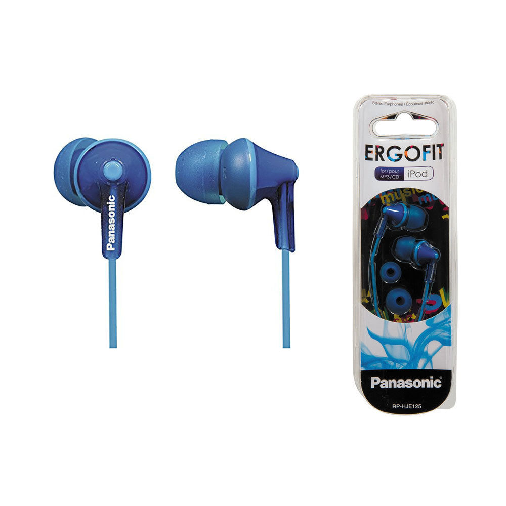 Auriculares con cable PANASONIC RP-HJE125E azul