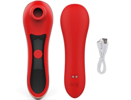 Mini vibrador de silicona suave para mujer (rojo) VEANXIN