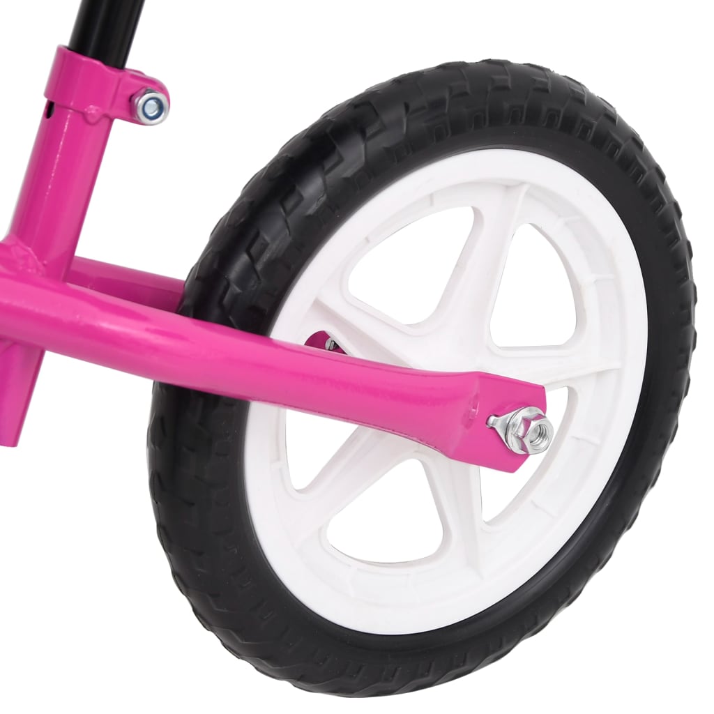 Bicicleta Sin Pedales 12 pulgadas rosa de equilibrio con