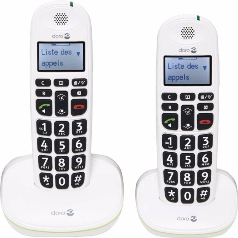 Teléfono Fijo duo DORO Phone Easy 110 blanco