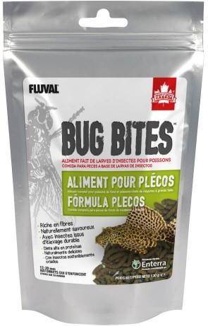 Fluval Bug Bites comida para plecos 130 g alimentación peces 130g