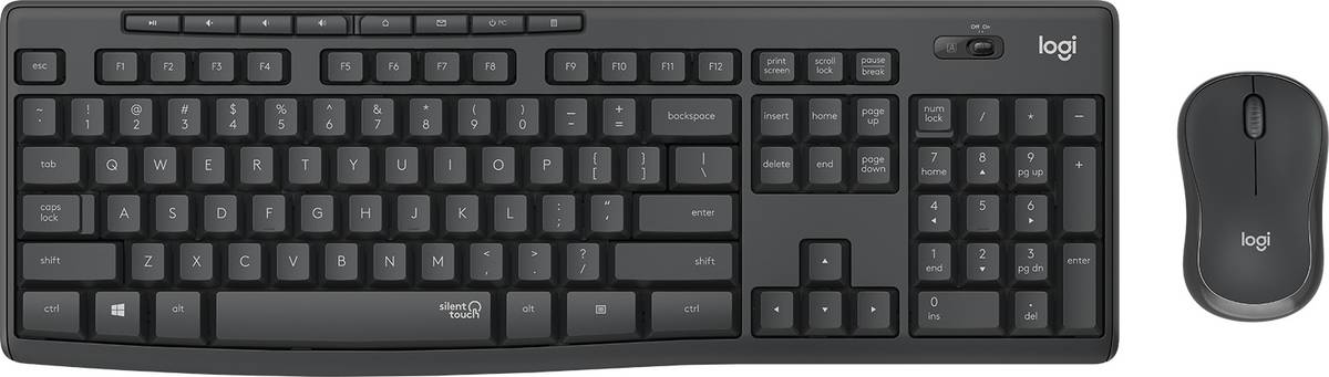 Bundle Teclado + Ratón LOGITECH MK295 (Inalámbrico)