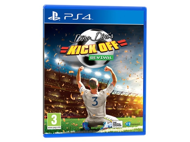 Juego PS4 Dino Dini's Kick Off Revival