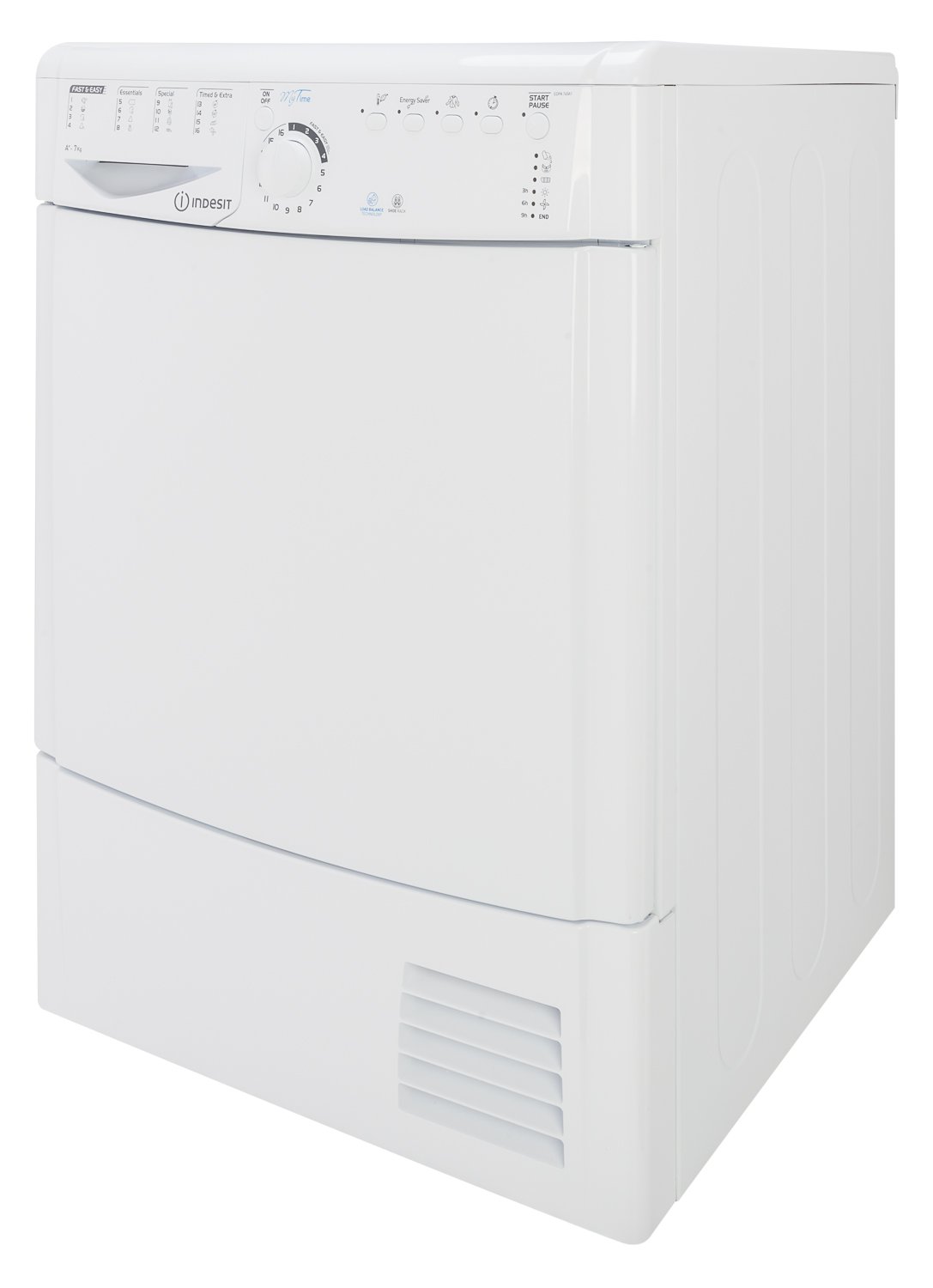 Secadora INDESIT EDPA 745 A1 ECO (7 kg - Bomba de calor - Blanco)