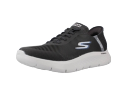 Zapatos de Hombre SKECHERS Slip Ins Go Walk Arch Tecido Negro (43)