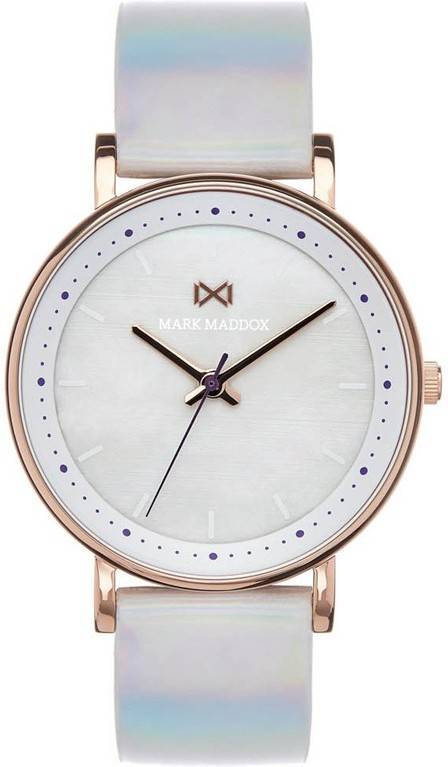 Reloj MARK MADDOX Mujer (Piel - Plateado)