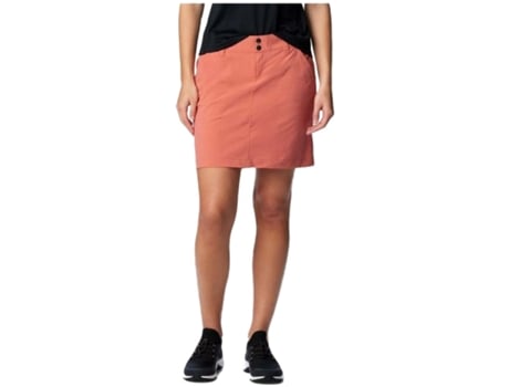 Falda de Mujer para Trail COLUMBIA Saturday Skort Sintetico Rojo (XL)