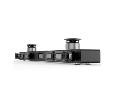 Barra de sonido 5.1 SLOWMOOSE Bluetooth A9 Surround Sound Theatre 8 pulgadas A9 Mic X 2 [A9]