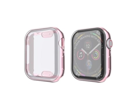 Carcasa de Reloj SLOWMOOSE para Apple (Rosa - 40 Mm Série 5 4)