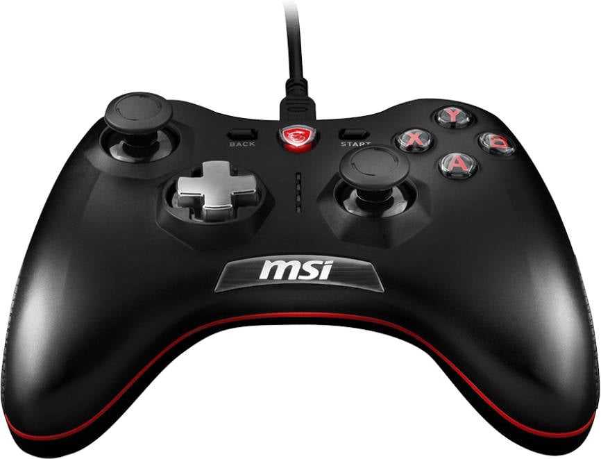 Mando Multiplataforma MSI Force GC20 Negro