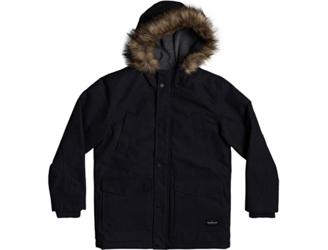 Abrigo Unisex QUIKSILVER Storm Drop 5k Negro para Outdoor (10 Años)