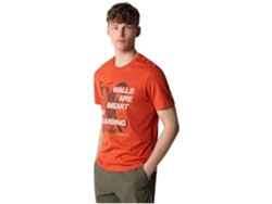 Camiseta de Hombre THE NORTH FACE Corta Outdoor Graphic Rojo (L)