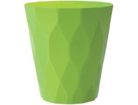 Maceta PROSPERPLAST Rocka (Verde - 17 x 17 x 18.2 cm)