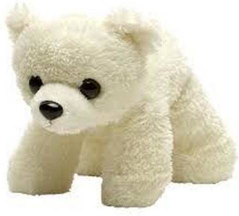 Wild Republic Hugems plush polar bear baby cuddly soft toy 18 cm oso peluche para bebé color 16246