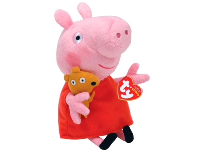 Peluche TY Beanie Boos Peppa Pig 16 cm