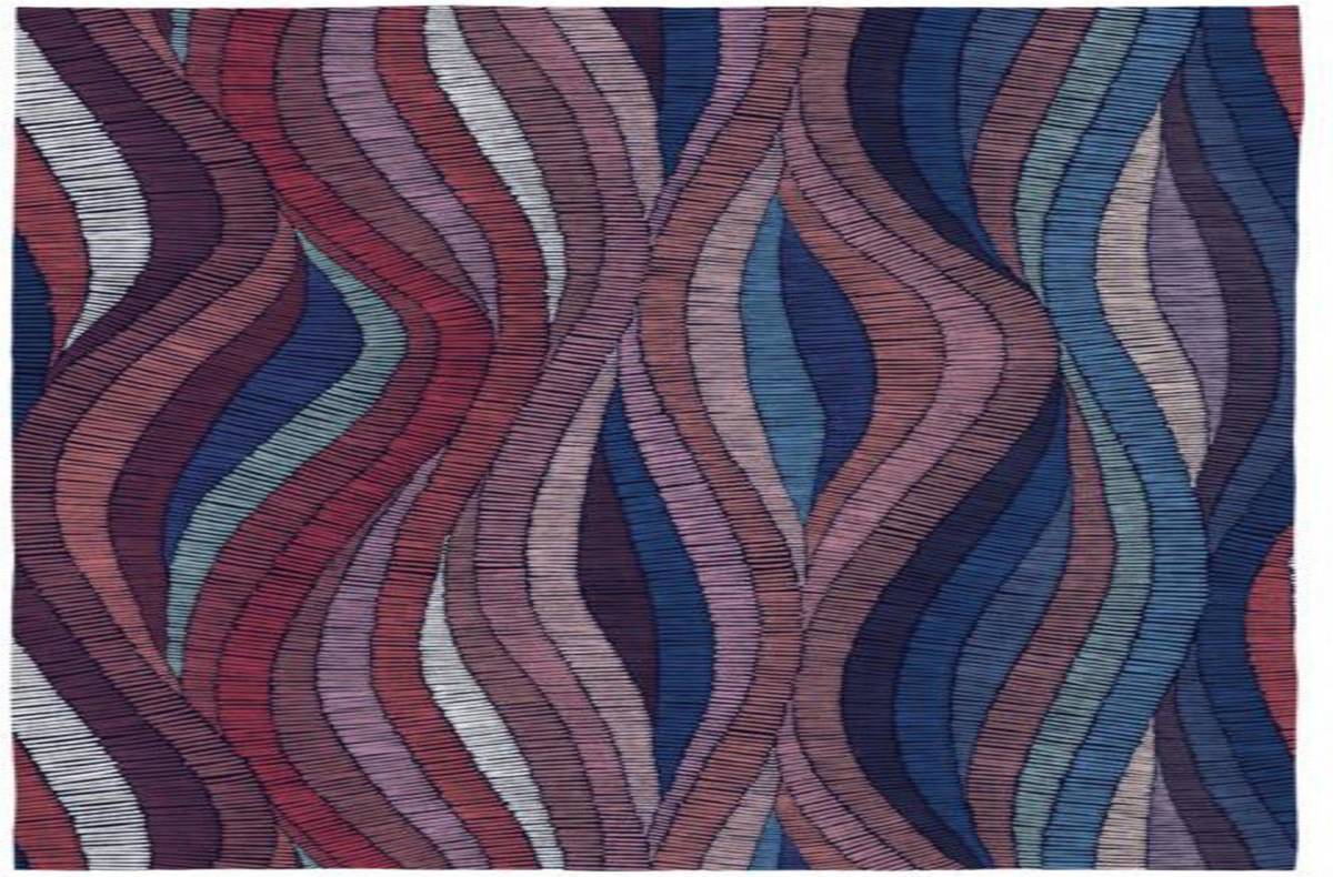 Alfombra RODIER Fils (Multicolor - 160x230 cm - Algodón)