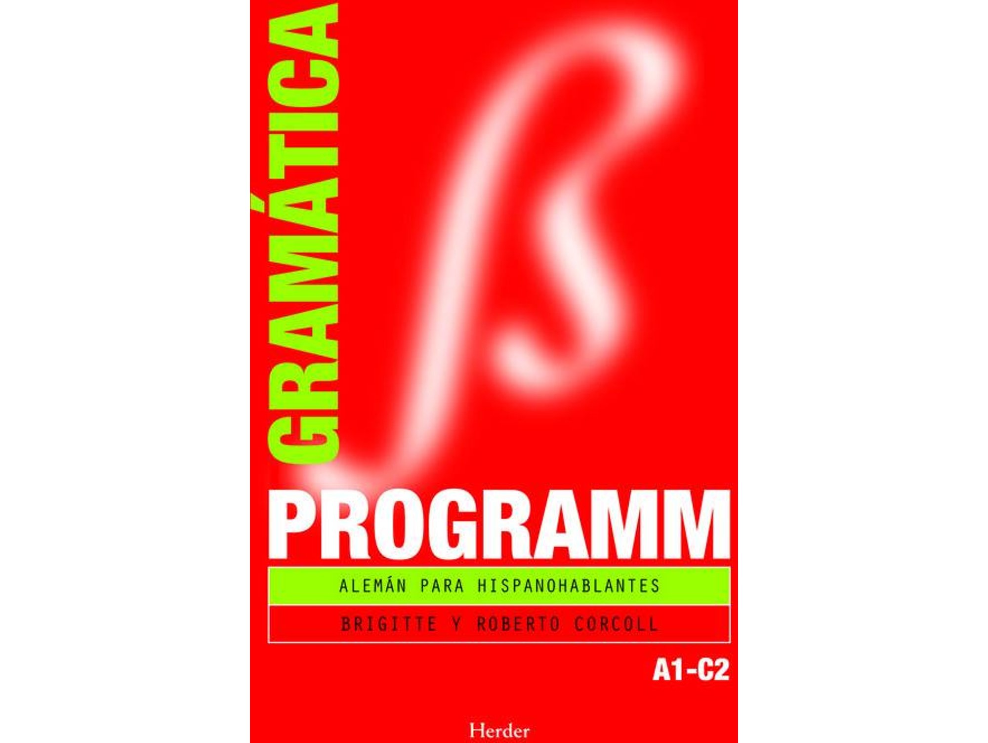 Libro Gramatica Aleman Programm de Roberto Corcoll