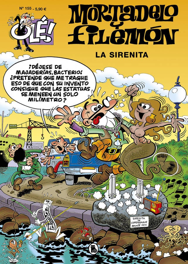 La Sirenita Mortadelo 155 tapa blanda libro de francisco