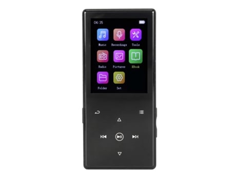 Reproductor MP3/MP4 Bluetooth YIZHOOD MP01 1.8Inch 32G (Negro)