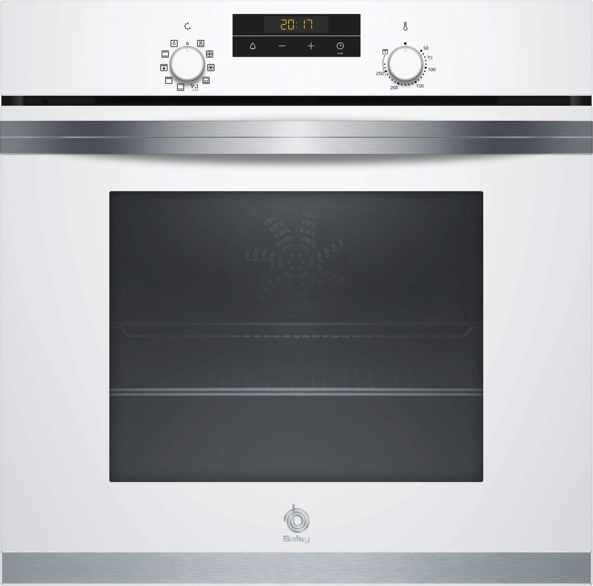 Horno BALAY 3HB433CB0 (71 L - 59.4 cm - Hidrolítico - Blanco)