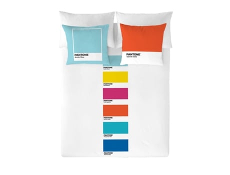 Funda Nórdica Estampada Cama 180 Algodón Extra Suave Fabricado En España Fan Deck A Pantone