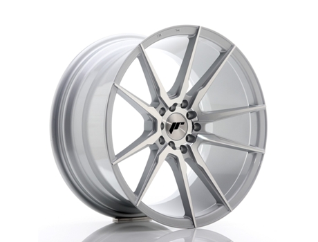 Llanta Japan Racing Jr21 18X9,5 Et 35 5X100 5X120 Cb 74,1 Silver