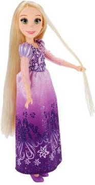 Rapunzel Disney Princess muñeca color morado y rosa hasbro b5286es2