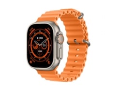 S/MARCA Smartwatch T800 Ultra Series 8 Bluetooth Compatible Call Health Monitoring Fitness Orange