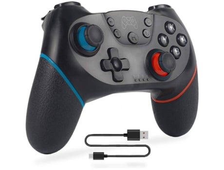 Controlador inalámbrico para Switch, Controladores Bluetooth Pro para jugar a todos los juegos Switch, Switch Lite, Controlador de PC con ca