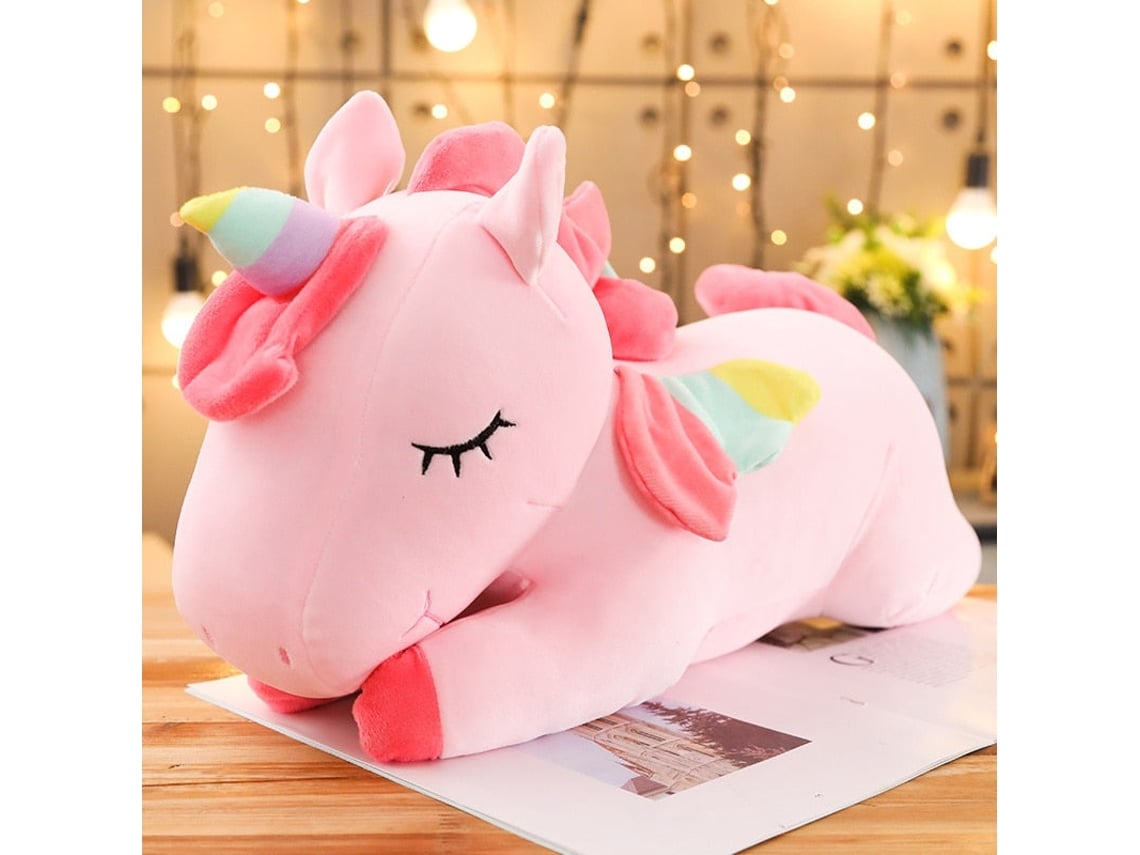 Peluche Unicorno Rosa Gigante