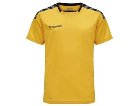 Camiseta de Hombre para Fútbol HUMMEL Authentic Poly Amarillo (12)