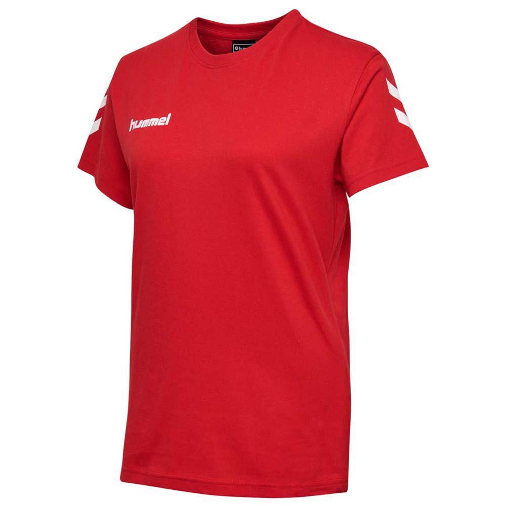 Camiseta para Mujer HUMMEL Go Cotton Rojo para Fútbol (XL)