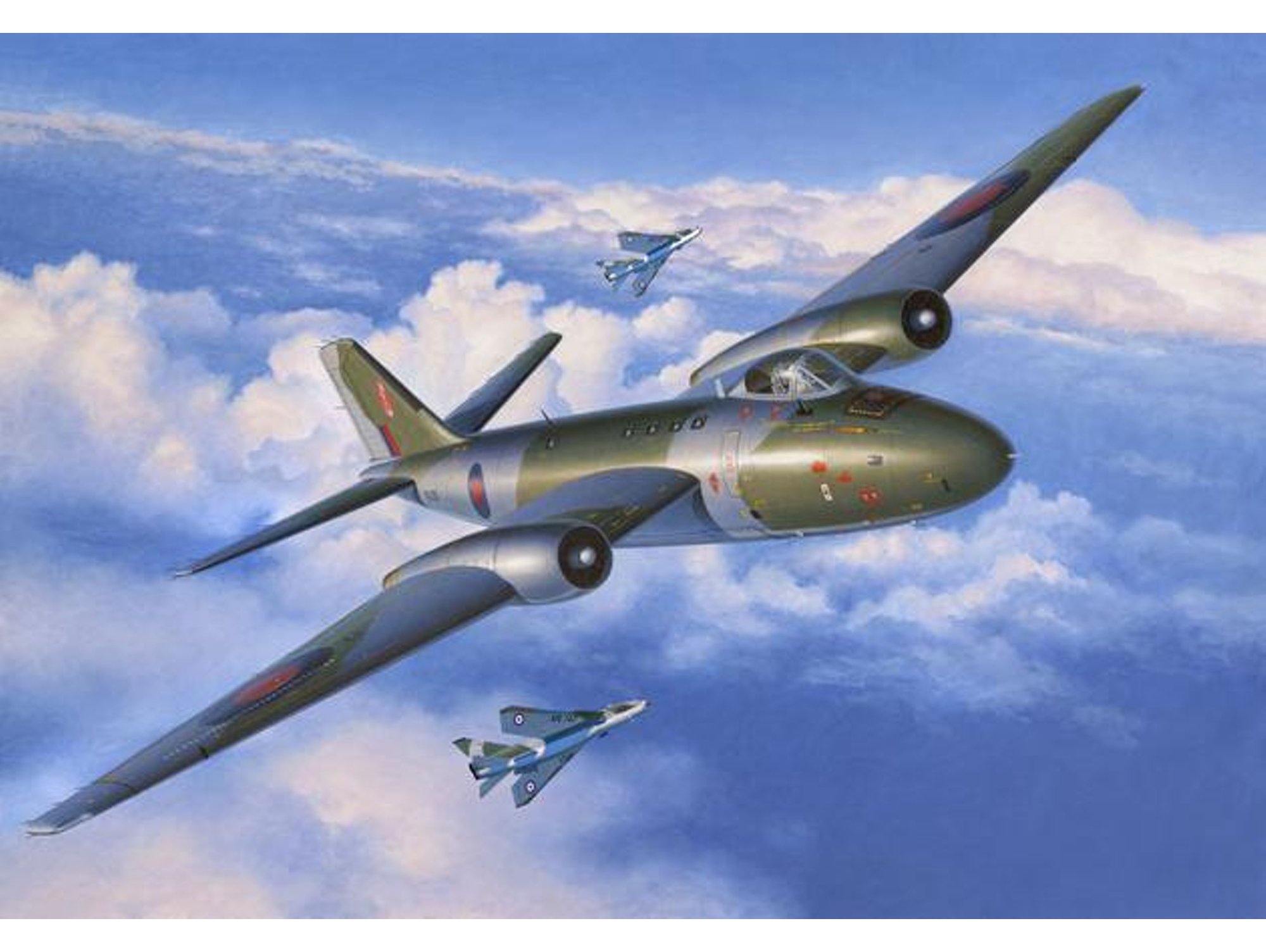 Revell 04281 Maqueta del bac canberra pr.9 escala 172