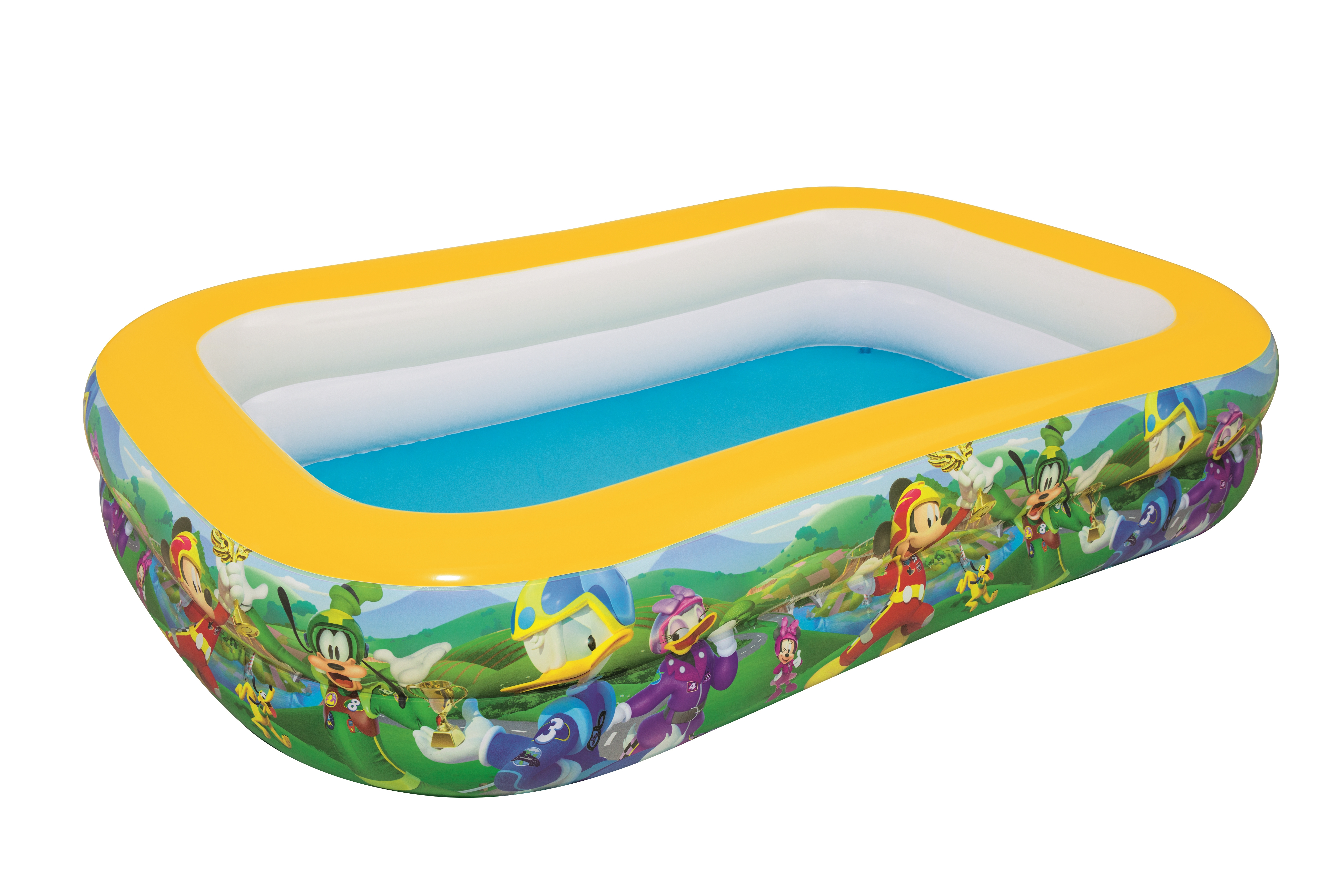 Bestway 91008 Piscina hinchable infantil mickey and the roadster racers family 262x175x51 cm 778l 262x 175x 51cm