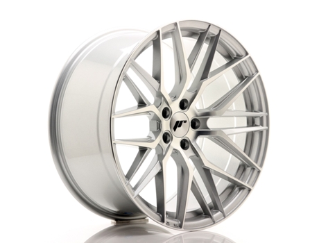 Llanta Japan Racing Jr28 20X10 Et 40 5X120 Cb 72,6 Plata