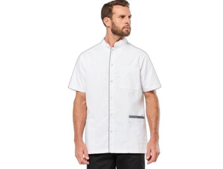 Blusa de Hombre WK. DESIGNED TO WORK (4XL - Blanco)