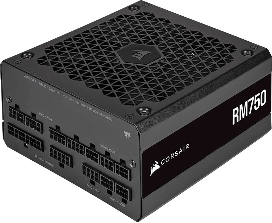 Fuente de Alimentación CORSAIR RM750 (Modular - 750 W - 80 Plus Gold)