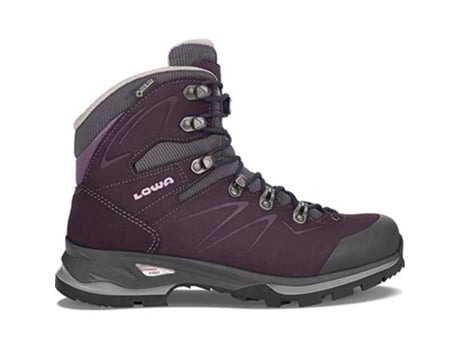 Botines Mujer LOWA Badia Gtx WS Gtx Bordeaux, Gris (38,0 eu)