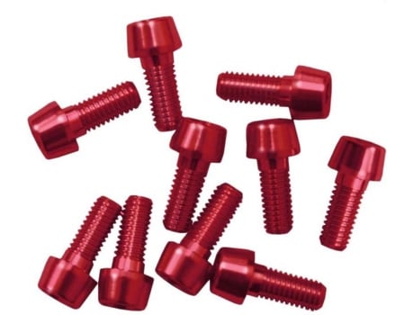 Freno para Bicicleta MSC Bolts Alu7075t6 Anodised 10 Units