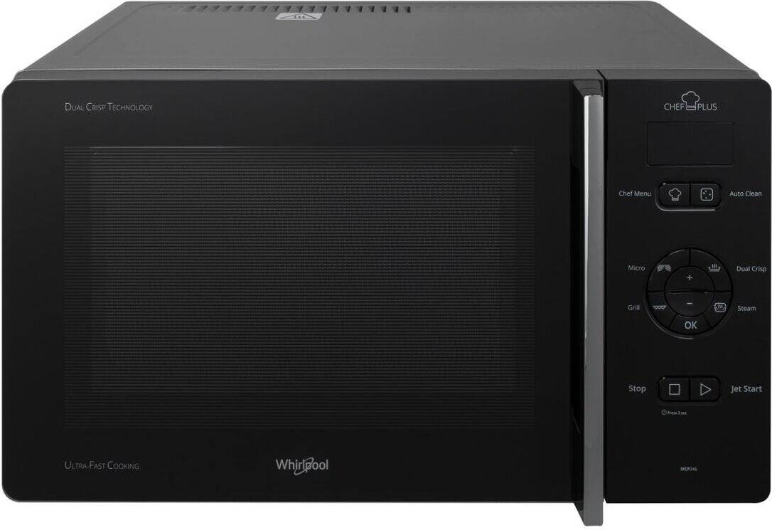 Microondas WHIRLPOOL MCP 346 SL (25 L - Con Grill - Negro)