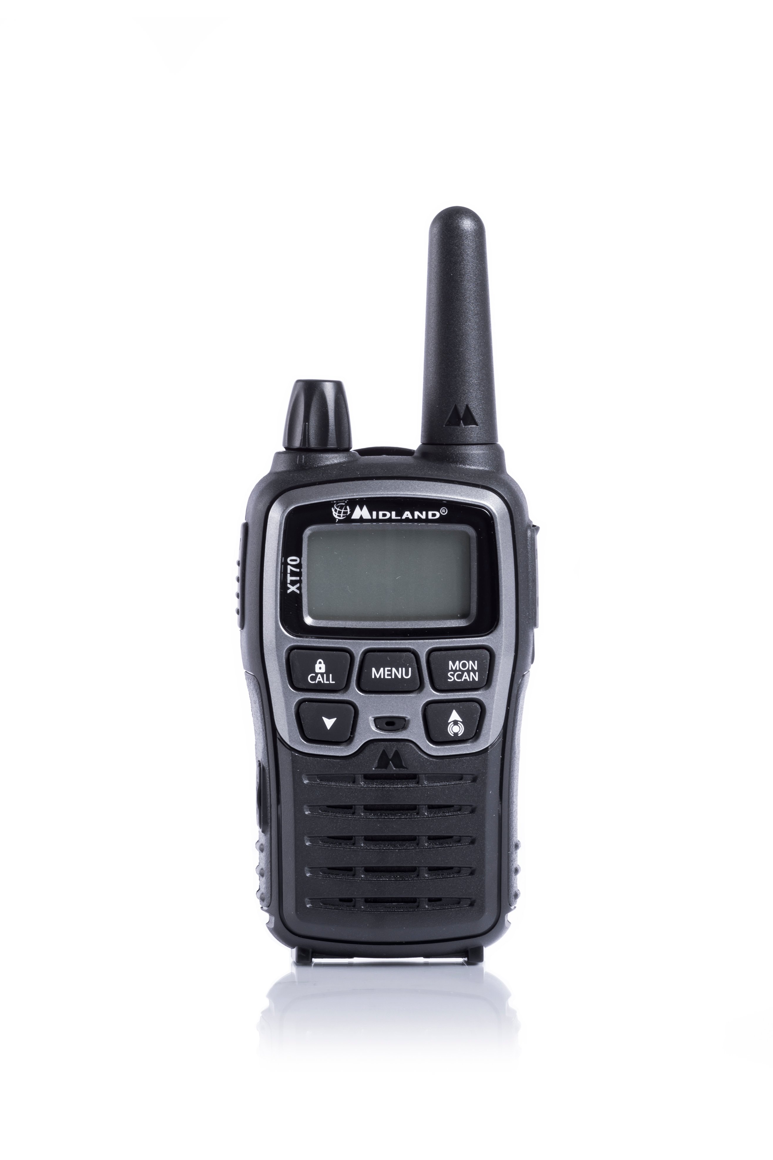 Walkie-talkie MIDLAND XT-70 C1180 (93 Canales - 12 Km - Hasta 17h de autonomía - Negro)