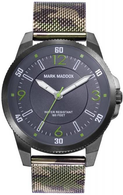 Reloj MARK MADDOX Hombre (Acero - Verde)