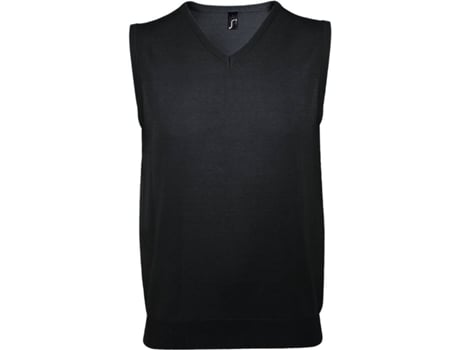 Chaleco SOL'S Gentlemen Hombre (3XL - Negro)