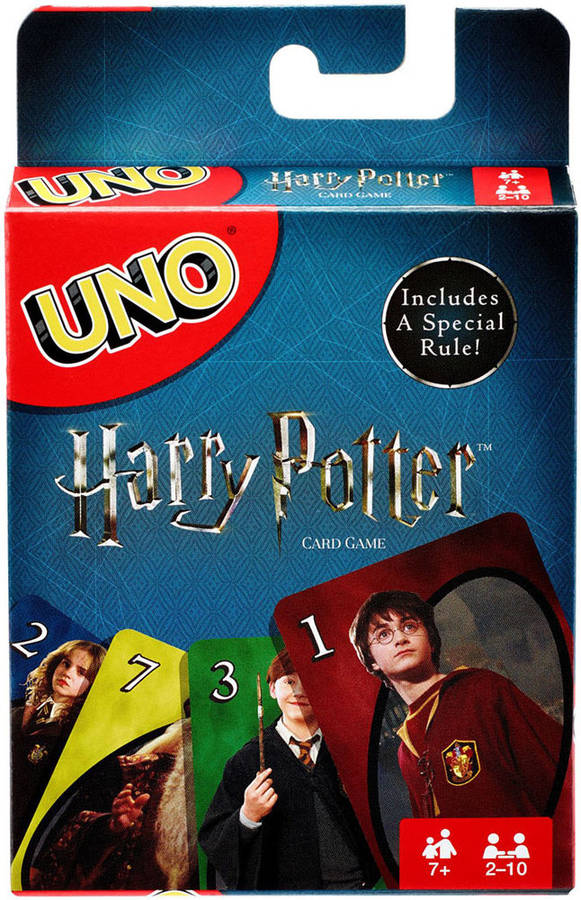 Juego de Cartas MATTEL Uno Harry Potter (Edad Mínima: 7 Años - Dificultad: Baja)