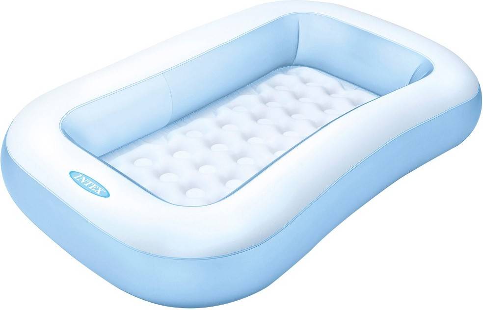 Piscina Hinchable INTEX Baby (102l - 166x100x28cm)