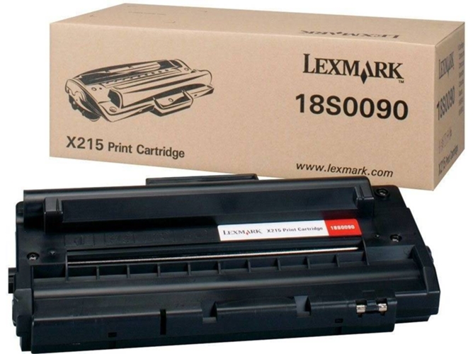 Cartucho de tóner LEXMARK X215 - 18S0090