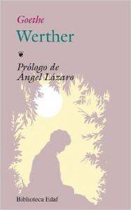 Libro Werther de J. W. Goethe. (Español)