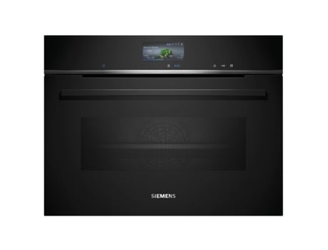 Horno mixto vapor integrado 47l 60cm a hidrólisis negro CS736G1B1 - SIEMENS