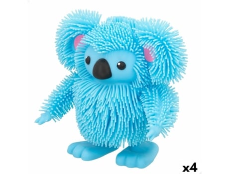 Peluche EOLO Jiggly Pets Koala 18 x 16 x 9,5 cm (Edad Mínima Recomendada: 3 años - 4 unidades)